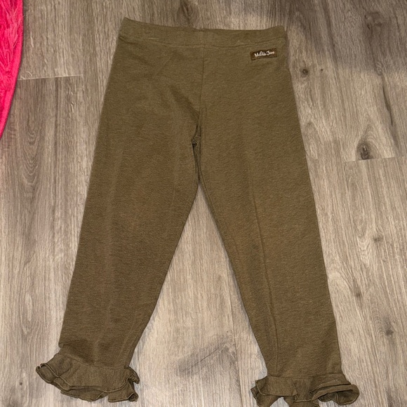 Matilda Jane Olive Kids Ruffle Leggings - Picture 1 of 1